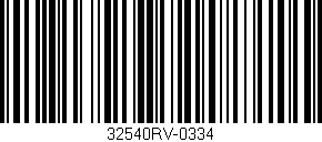 Código de barras (EAN, GTIN, SKU, ISBN): '32540RV-0334'