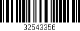 Código de barras (EAN, GTIN, SKU, ISBN): '32543356'
