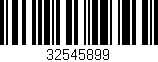 Código de barras (EAN, GTIN, SKU, ISBN): '32545899'