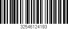 Código de barras (EAN, GTIN, SKU, ISBN): '32546124193'