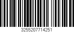 Código de barras (EAN, GTIN, SKU, ISBN): '3255207714251'