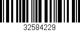 Código de barras (EAN, GTIN, SKU, ISBN): '32584229'