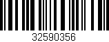 Código de barras (EAN, GTIN, SKU, ISBN): '32590356'