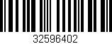 Código de barras (EAN, GTIN, SKU, ISBN): '32596402'
