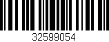 Código de barras (EAN, GTIN, SKU, ISBN): '32599054'