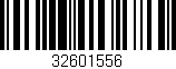 Código de barras (EAN, GTIN, SKU, ISBN): '32601556'