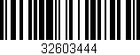 Código de barras (EAN, GTIN, SKU, ISBN): '32603444'