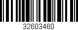 Código de barras (EAN, GTIN, SKU, ISBN): '32603460'
