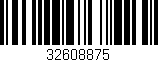 Código de barras (EAN, GTIN, SKU, ISBN): '32608875'