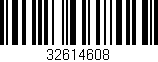 Código de barras (EAN, GTIN, SKU, ISBN): '32614608'