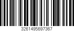 Código de barras (EAN, GTIN, SKU, ISBN): '3261495697367'