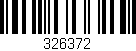 Código de barras (EAN, GTIN, SKU, ISBN): '326372'