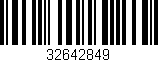Código de barras (EAN, GTIN, SKU, ISBN): '32642849'
