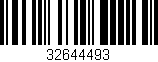 Código de barras (EAN, GTIN, SKU, ISBN): '32644493'