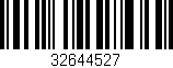 Código de barras (EAN, GTIN, SKU, ISBN): '32644527'