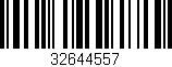 Código de barras (EAN, GTIN, SKU, ISBN): '32644557'