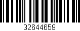 Código de barras (EAN, GTIN, SKU, ISBN): '32644659'