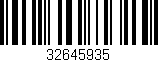 Código de barras (EAN, GTIN, SKU, ISBN): '32645935'