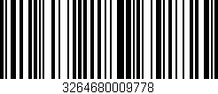 Código de barras (EAN, GTIN, SKU, ISBN): '3264680009778'