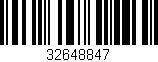 Código de barras (EAN, GTIN, SKU, ISBN): '32648847'