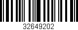 Código de barras (EAN, GTIN, SKU, ISBN): '32649202'