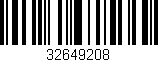 Código de barras (EAN, GTIN, SKU, ISBN): '32649208'