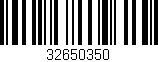 Código de barras (EAN, GTIN, SKU, ISBN): '32650350'