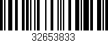 Código de barras (EAN, GTIN, SKU, ISBN): '32653833'