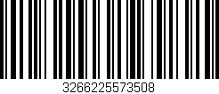 Código de barras (EAN, GTIN, SKU, ISBN): '3266225573508'