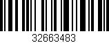 Código de barras (EAN, GTIN, SKU, ISBN): '32663483'