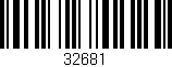 Código de barras (EAN, GTIN, SKU, ISBN): '32681'