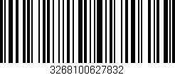 Código de barras (EAN, GTIN, SKU, ISBN): '3268100627832'