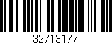 Código de barras (EAN, GTIN, SKU, ISBN): '32713177'