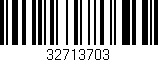 Código de barras (EAN, GTIN, SKU, ISBN): '32713703'