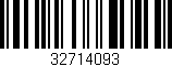 Código de barras (EAN, GTIN, SKU, ISBN): '32714093'
