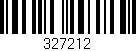Código de barras (EAN, GTIN, SKU, ISBN): '327212'