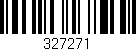 Código de barras (EAN, GTIN, SKU, ISBN): '327271'