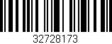 Código de barras (EAN, GTIN, SKU, ISBN): '32728173'