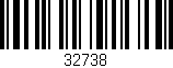Código de barras (EAN, GTIN, SKU, ISBN): '32738'