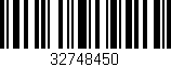 Código de barras (EAN, GTIN, SKU, ISBN): '32748450'