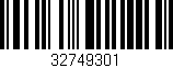 Código de barras (EAN, GTIN, SKU, ISBN): '32749301'