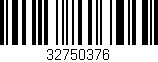 Código de barras (EAN, GTIN, SKU, ISBN): '32750376'