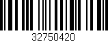 Código de barras (EAN, GTIN, SKU, ISBN): '32750420'