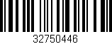 Código de barras (EAN, GTIN, SKU, ISBN): '32750446'