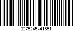 Código de barras (EAN, GTIN, SKU, ISBN): '3275245441551'