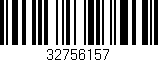 Código de barras (EAN, GTIN, SKU, ISBN): '32756157'