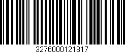 Código de barras (EAN, GTIN, SKU, ISBN): '3276000121817'