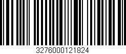 Código de barras (EAN, GTIN, SKU, ISBN): '3276000121824'