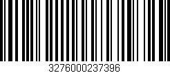 Código de barras (EAN, GTIN, SKU, ISBN): '3276000237396'