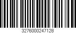 Código de barras (EAN, GTIN, SKU, ISBN): '3276000247128'